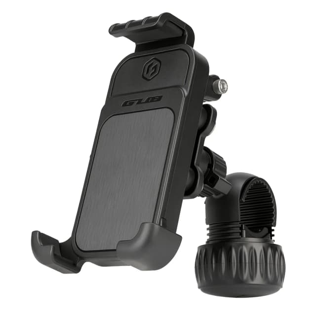 GUB P19 shock absorbing bike phone holder, on white background