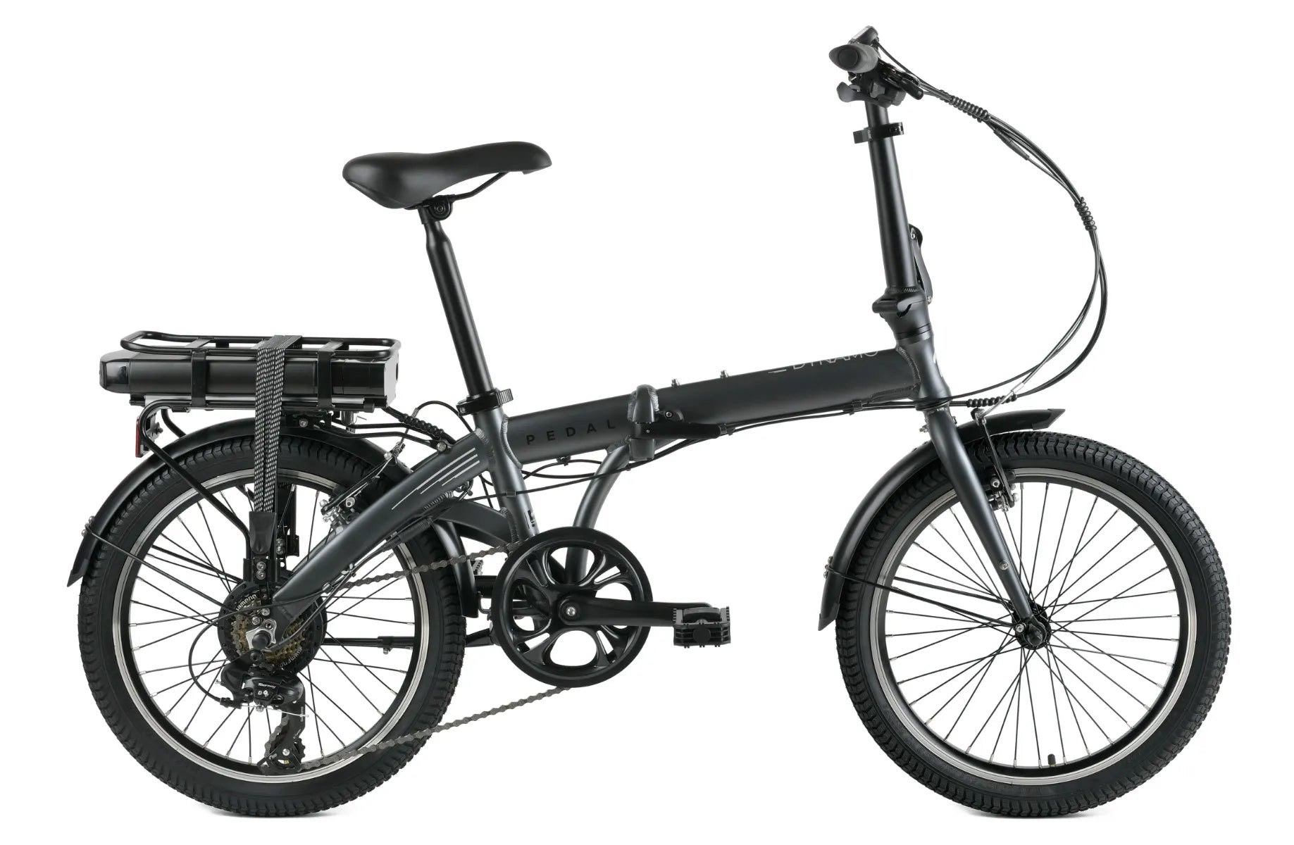 pedal Dynamo 3 electric bike, side profile on white background