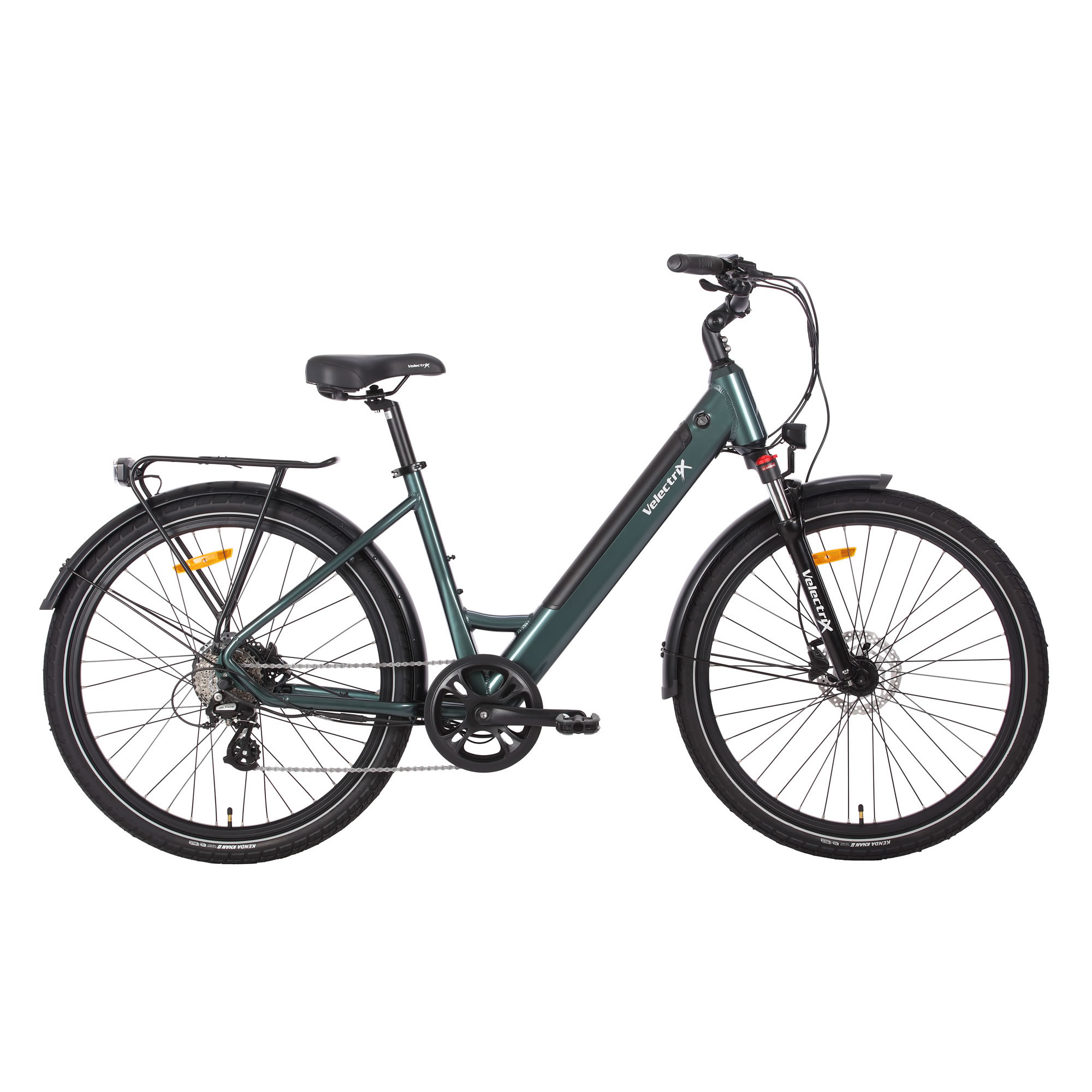VelectriX Urban ST commuter e-bike, side profile on white background