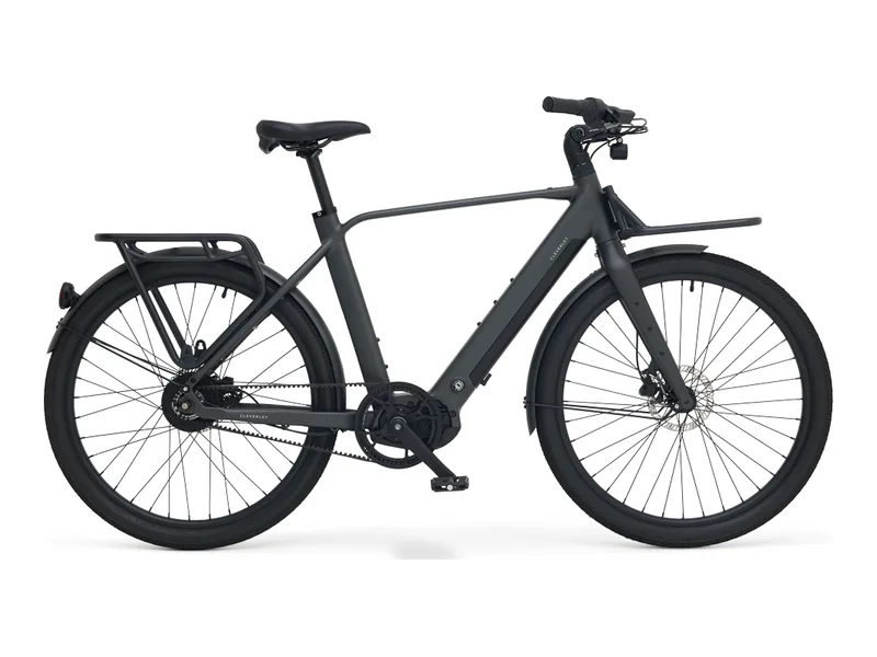 Cleverley Commuter C step-over e-bike, studio product photo