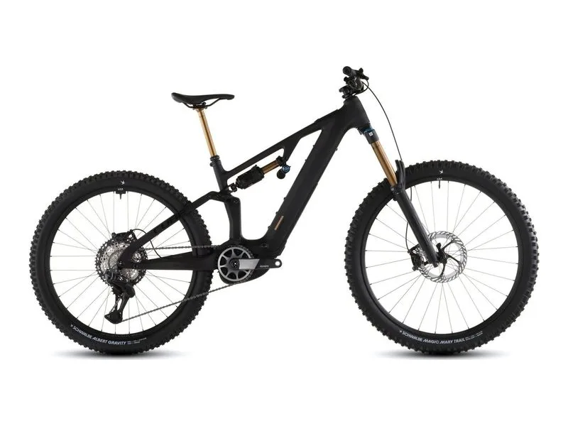 Cube AMS Hybrid ONE77 C:62 AT, side profile on white background