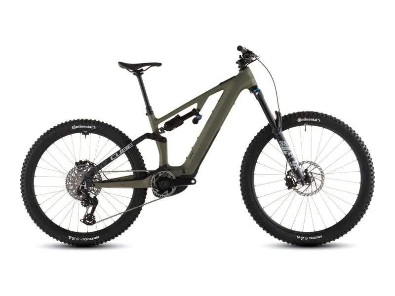 Cube AMS Hybrid ONE77 C:62 TM, side profile on white background