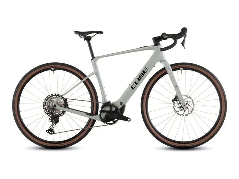 Cube Nuroad Hybrid C:62 Race 400X, side profile on white background