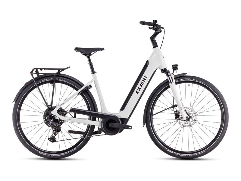 cube Supreme Hybrid ONE 500 electric bike, side profile on white background