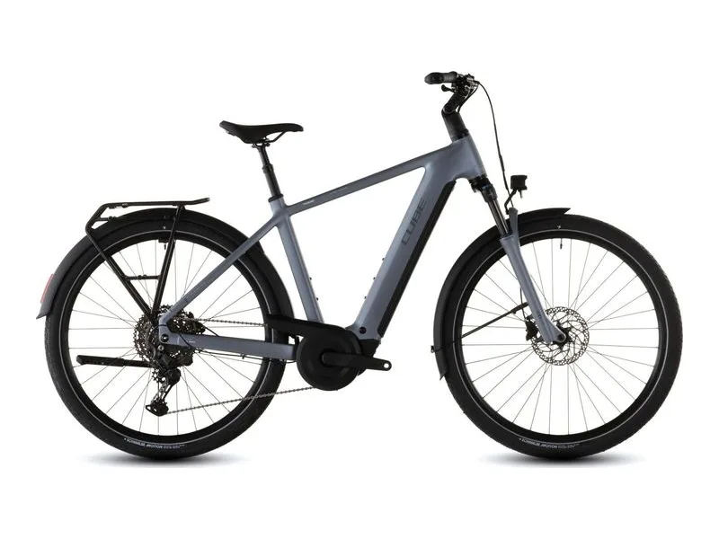 cube Touring Hybrid Pro 800 electric bike, side profile on white background