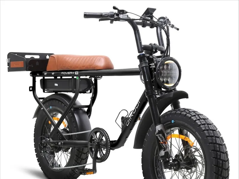 DiroDi Rover Gen 6 fat-tyre e-bike, side profile on white background
