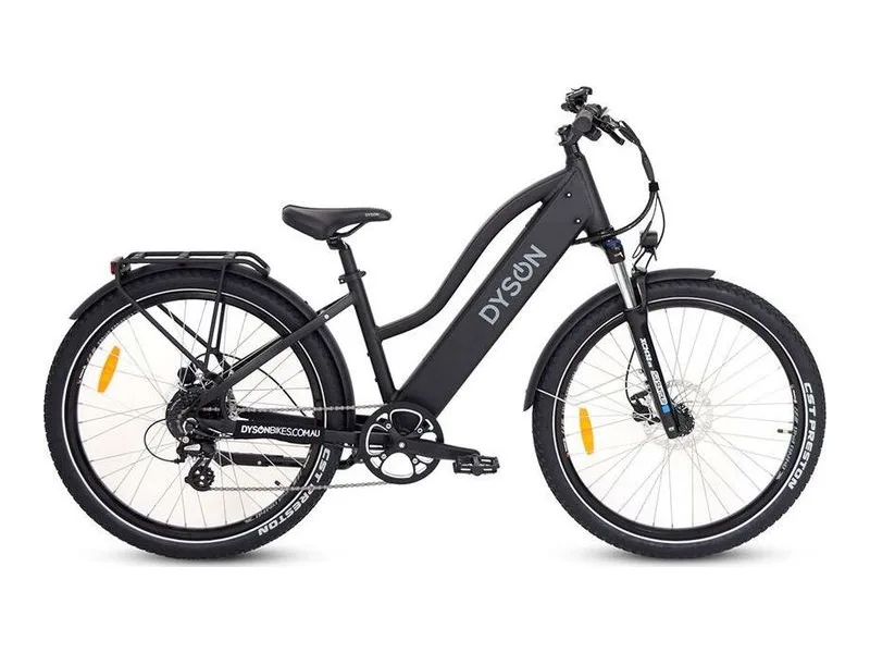 Dyson Bikes Mixte RTC 2026 step-through hardtail e-bike, side profile on white background