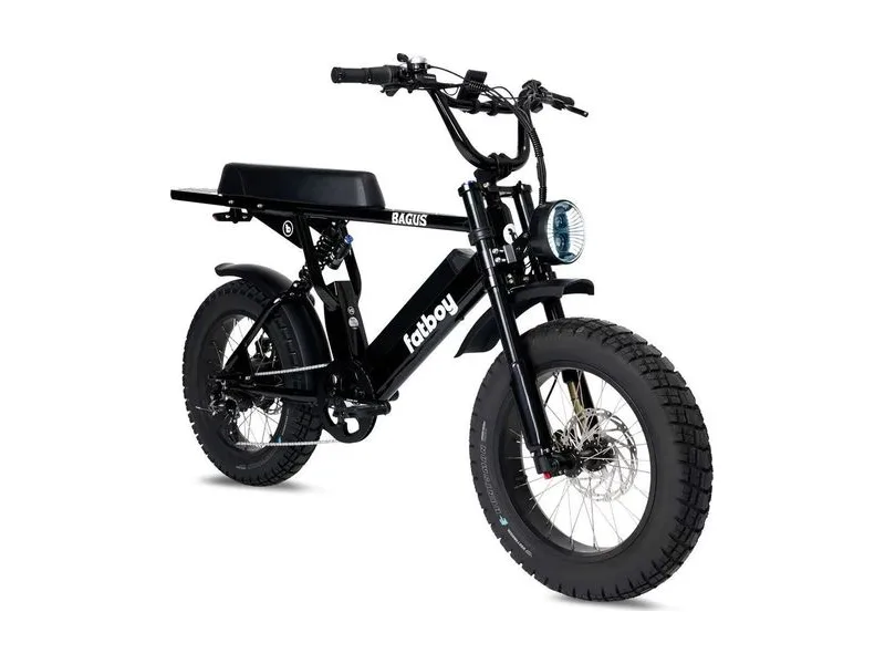 Fatboy The Bagus V2 fat-tyre e-bike, side profile on white background