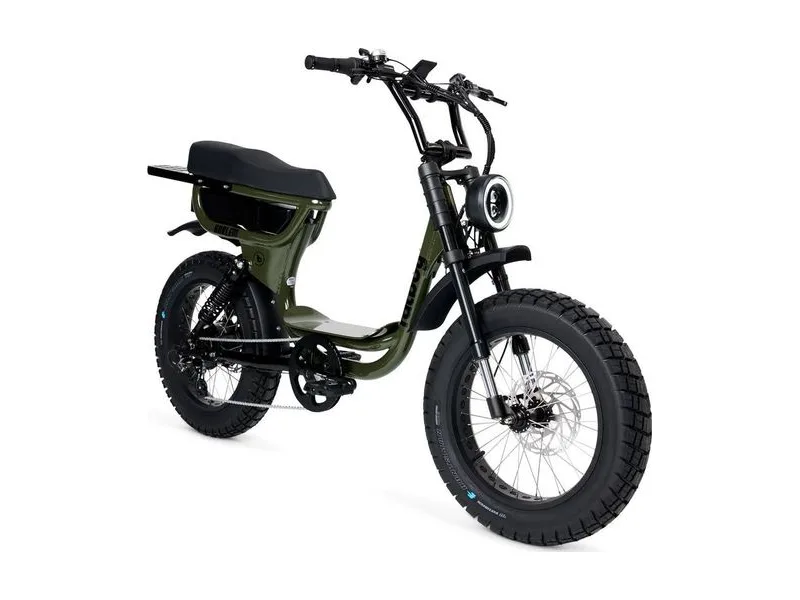 Fatboy The Harlem V2 fat-tyre e-bike, side profile on white background