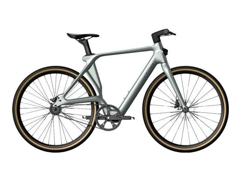 Fiido Air carbon e-bike, side profile on white background