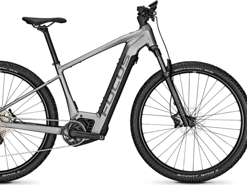 Focus Jarifa2 6.8 hardtail eMTB, side profile