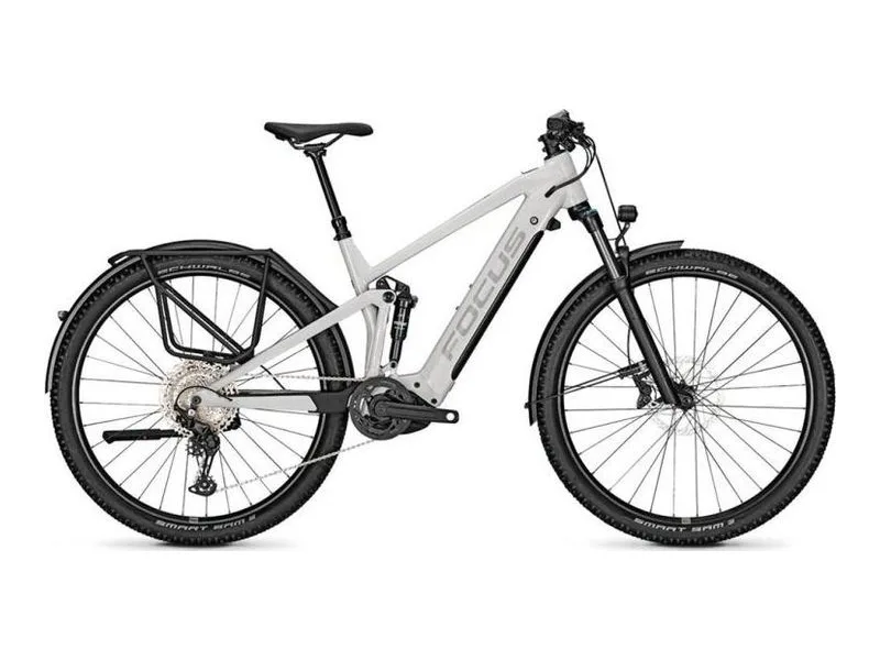Focus Thron2 6.7 EQP equipped full suspension e-bike, side profile