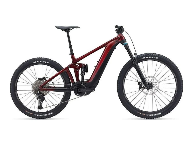 giant Reign E+ 2 electric bike, side profile on white background