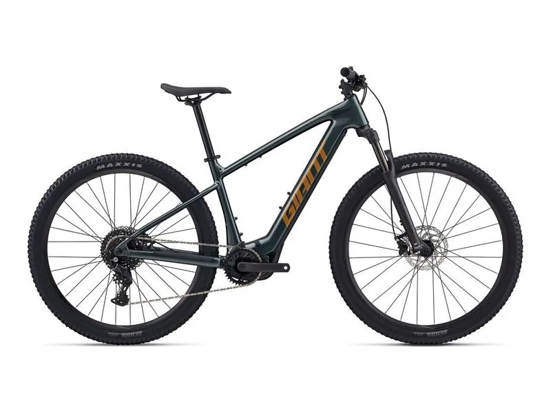 Giant Talon E plus hardtail e-MTB MY26, side profile on white background