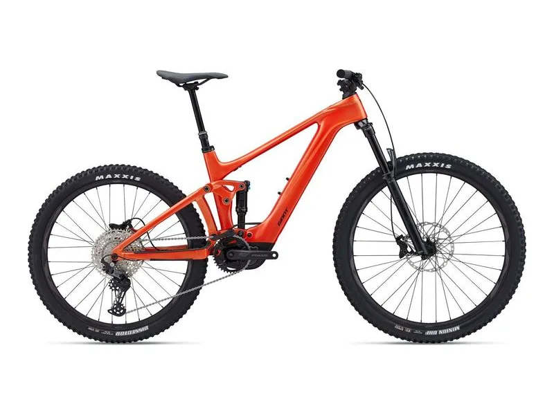 Giant Trance X Advanced E+ Elite 3 e-bike, side profile on white background