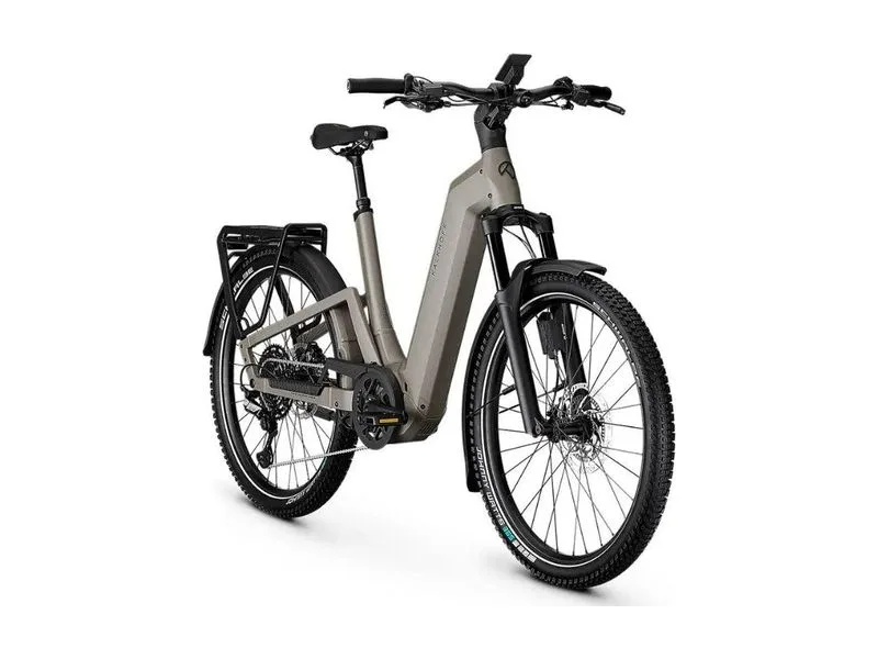 Kalkhoff Entice 7 Excite ABS Wave full suspension e-bike, side profile on white background
