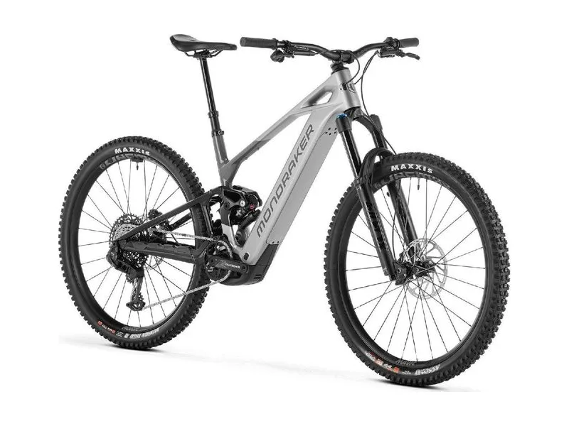 Mondraker Crafty Carbon R e-MTB, side profile studio photo