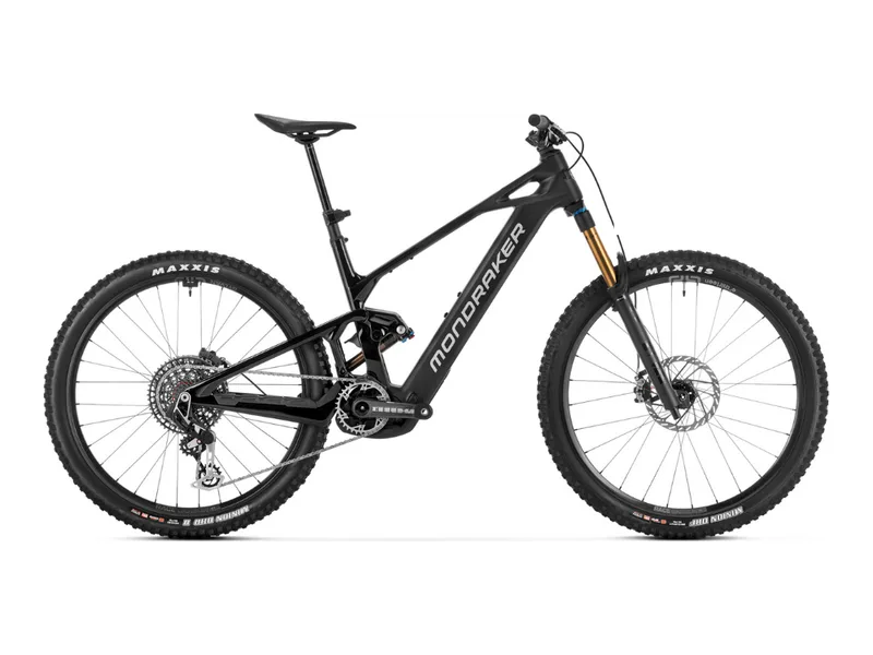 Mondraker Crafty Carbon RR SL e-MTB, side profile studio photo