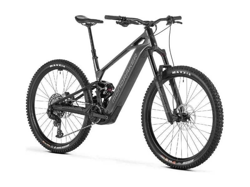 Mondraker Crafty Carbon S e-MTB, side profile studio photo