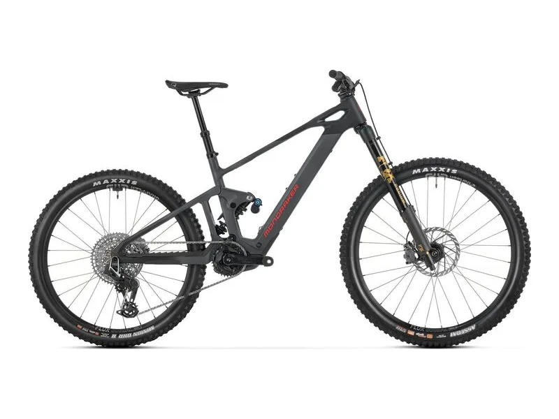 Mondraker Dune RR e-MTB, side profile studio photo