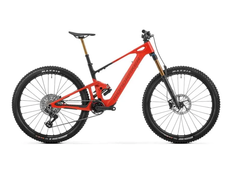 Mondraker Neat RR e-MTB, side profile studio photo
