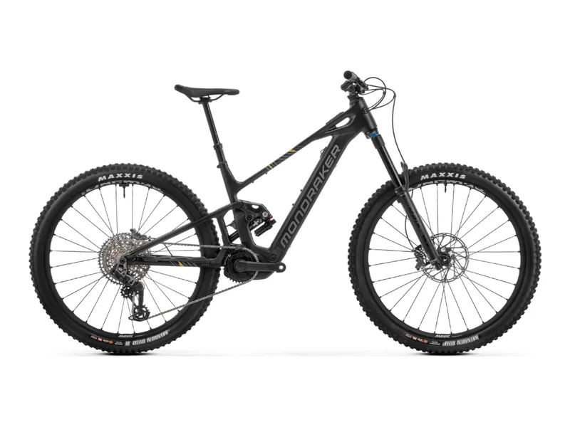 Mondraker Sly RR e-MTB, side profile studio photo