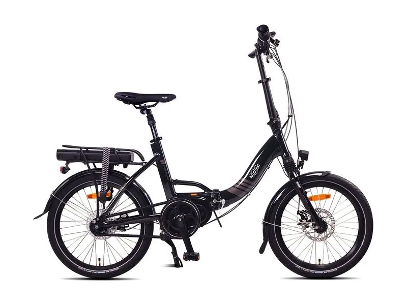 NCM Paris Max mid-drive folding e-bike on a white background