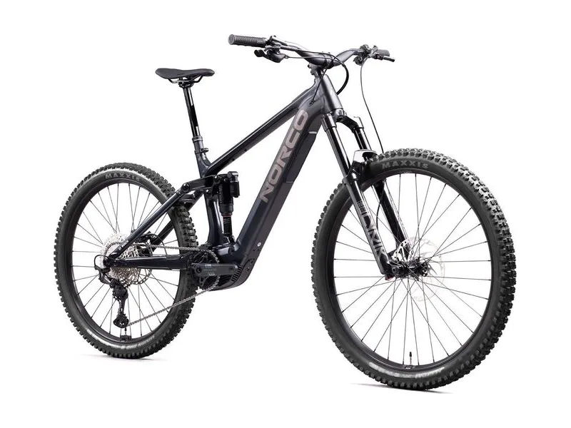 Norco Sight VLT Bosch A2 alloy trail eMTB in Flat Black, side profile