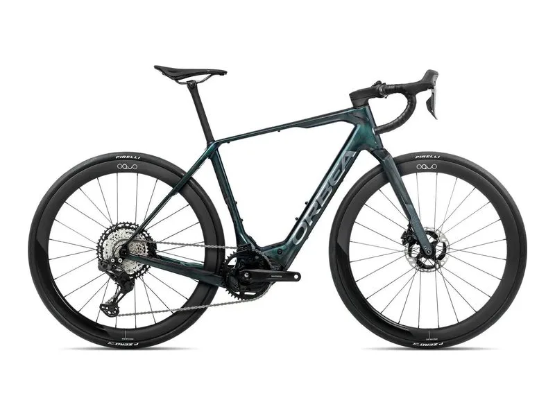 Orbea Denna M10i e-bike, side profile on white background
