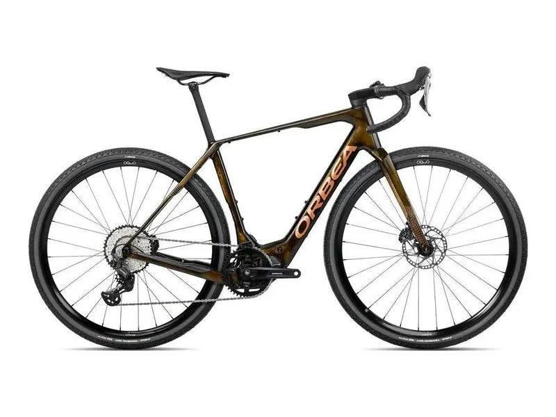 Orbea Denna M20 e-bike, side profile on white background