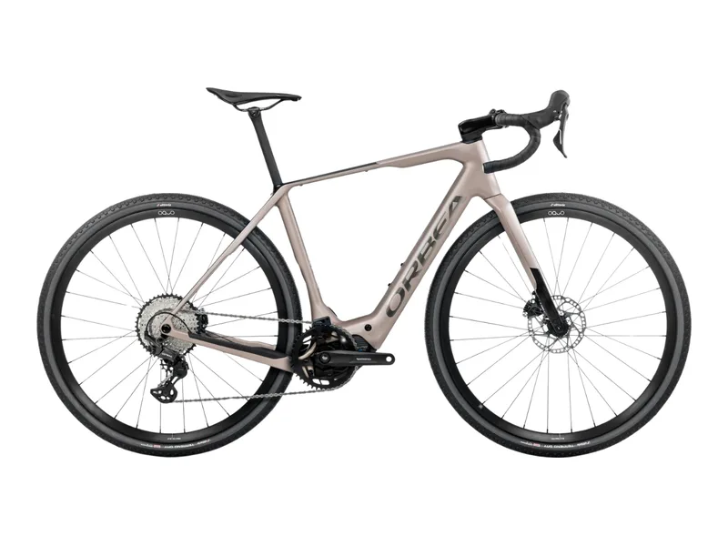 Orbea Denna M30 e-bike, side profile on white background