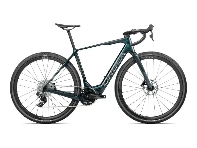 Orbea Denna M31e e-bike, side profile on white background