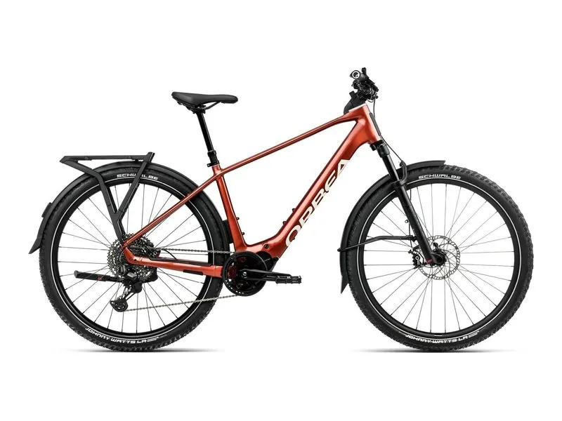 Orbea Kemen Adv 10 e-bike, side profile on white background