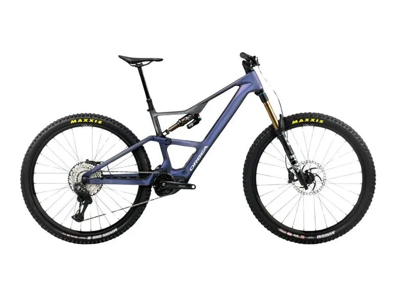 Orbea Rise LT M10 e-bike, side profile on white background