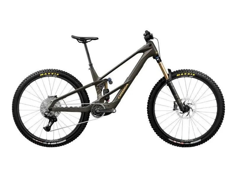 Orbea Wild LT M10 e-bike, side profile on white background