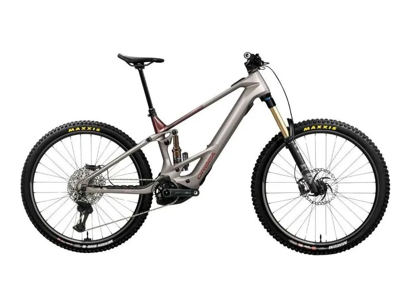 Orbea Wild TR M-Team e-bike, side profile on white background