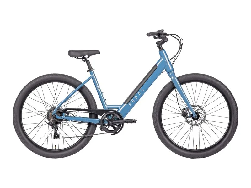 pedal Breeze E4 electric bike, side profile on white background