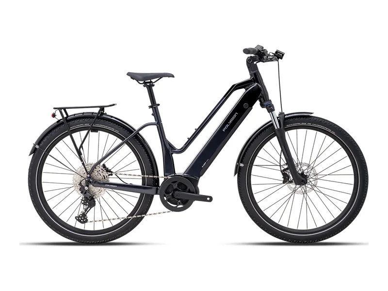 Polygon Kalosi Lanes Prime electric bike, side profile on transparent background