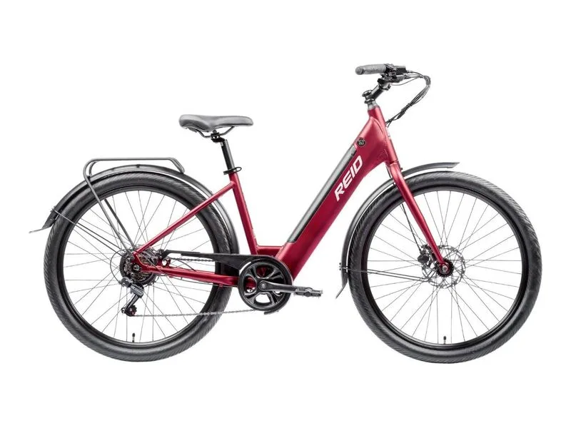 Reid Lets Roll step through e-bike, side profile on white background