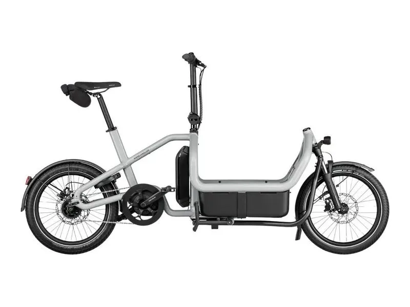 Riese and Muller Carrie2 City front-loader cargo e-bike, side profile on white background