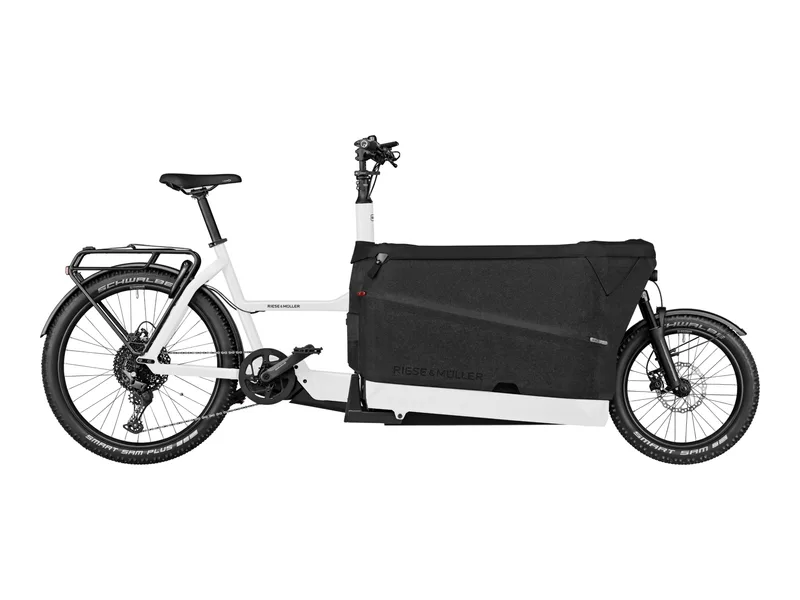 riese-muller Packster2 70 CT Touring electric bike, side profile on white background