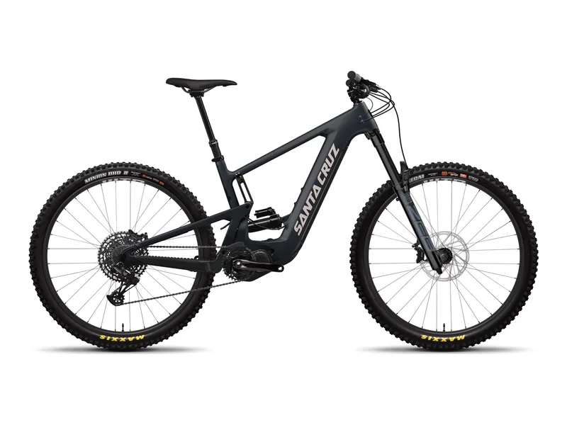 Santa Cruz Heckler R in Matte Dark Pewter, side profile studio photo