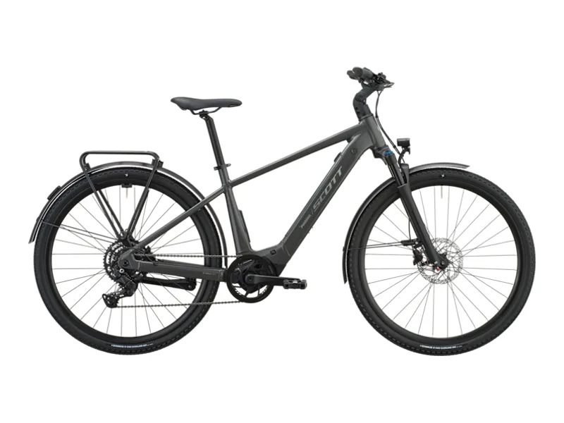 Scott Passage 20 e-bike, side profile on white background