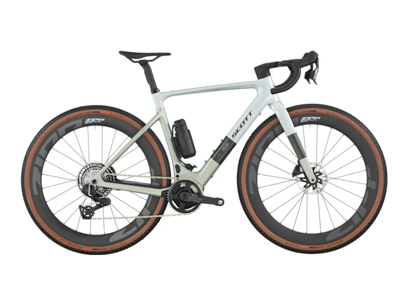 Scott Solace Gravel 10 e-bike, side profile on white background