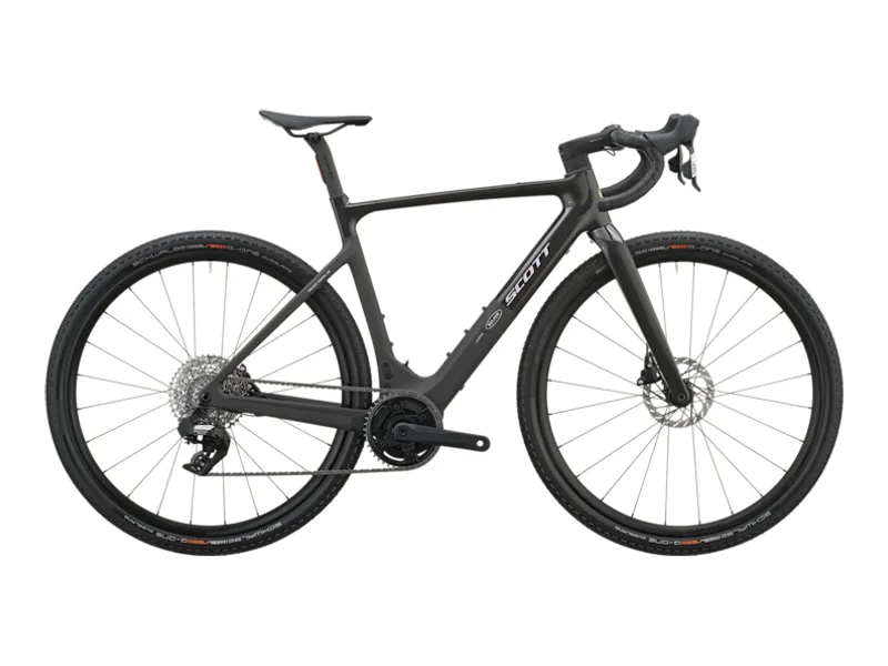 Scott Solace Gravel 30 e-bike, side profile on white background