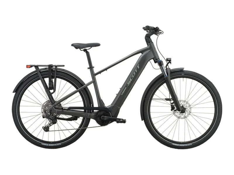 Scott Sub Sport 10 e-bike, side profile on white background