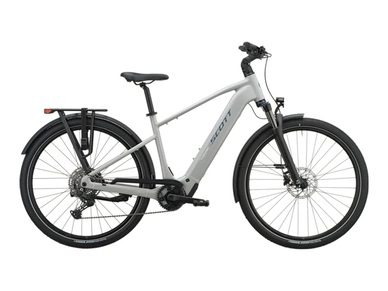 Scott Sub Sport 20 e-bike, side profile on white background