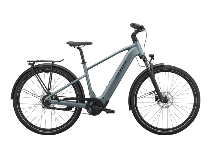 Scott Sub Tour 40 e-bike, side profile on white background