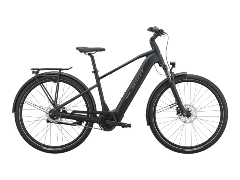 Scott Sub Tour 50 e-bike, side profile on white background