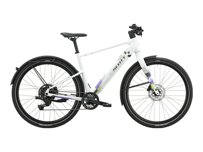 Scott Sweep 10 e-bike, side profile on white background